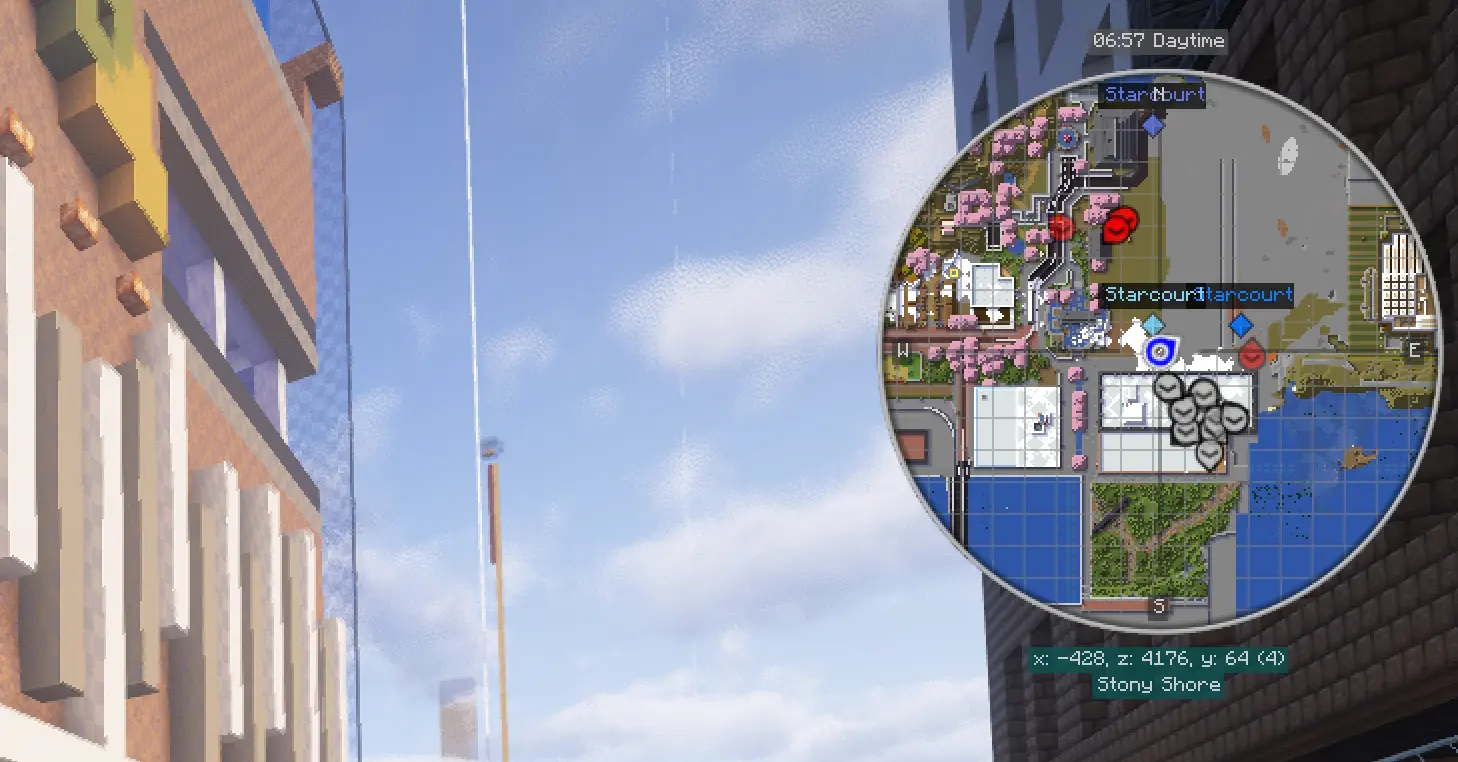 Изображение мини-карты в игре